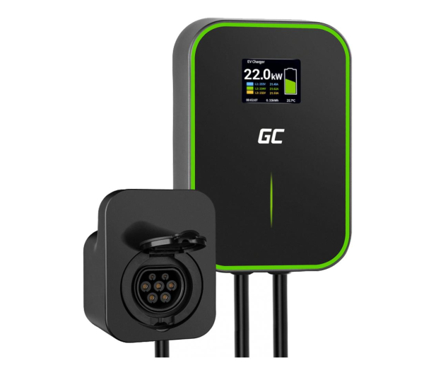 Green Cell 22kW RFID z gniazdem Type 2 - 1065738 - zdjęcie